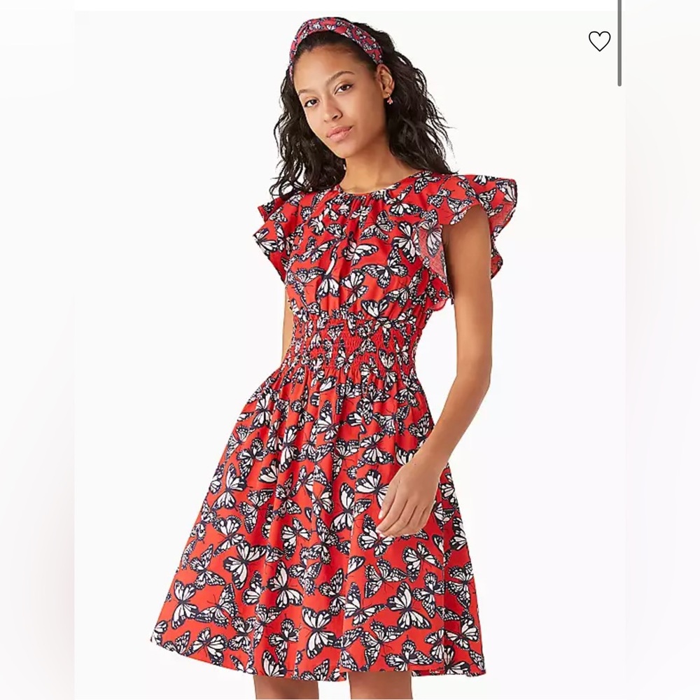 Butterfly Print Blake Dress NWT